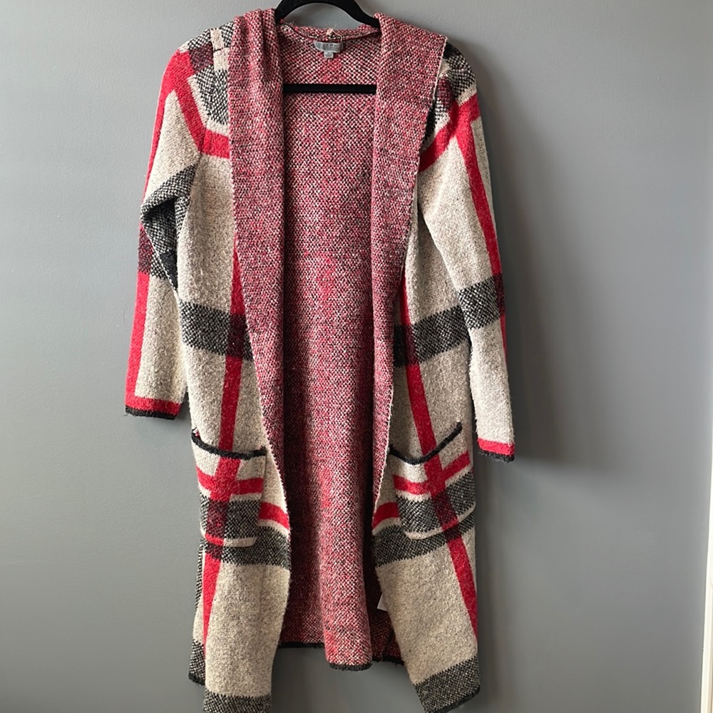 Joseph A. Long cardigan, size small.